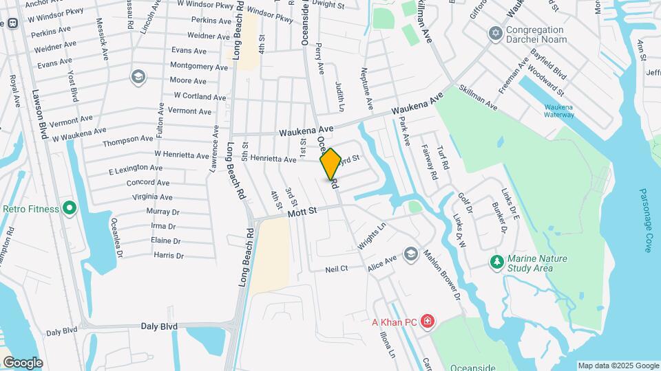 3418 Oceanside Rd Map and Location Details