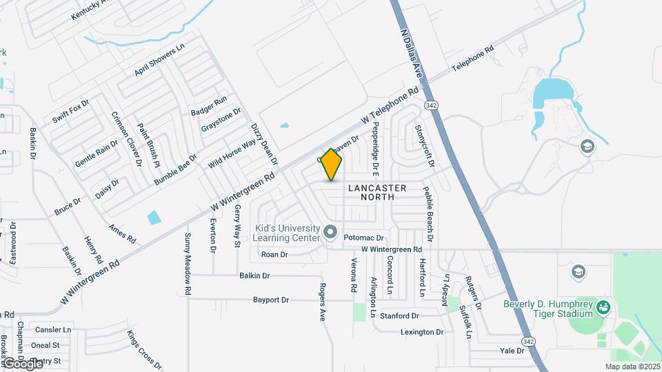 1014 Brookhaven Dr Map and Location Details