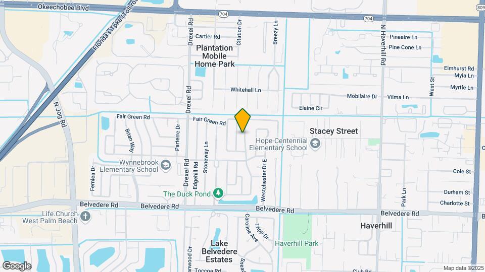 1371 Woodcrest Rd W Map and Location Details