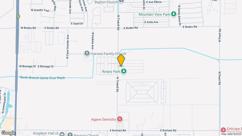 1104 E Yucca St Mapa y Detalles de la Ubicación
