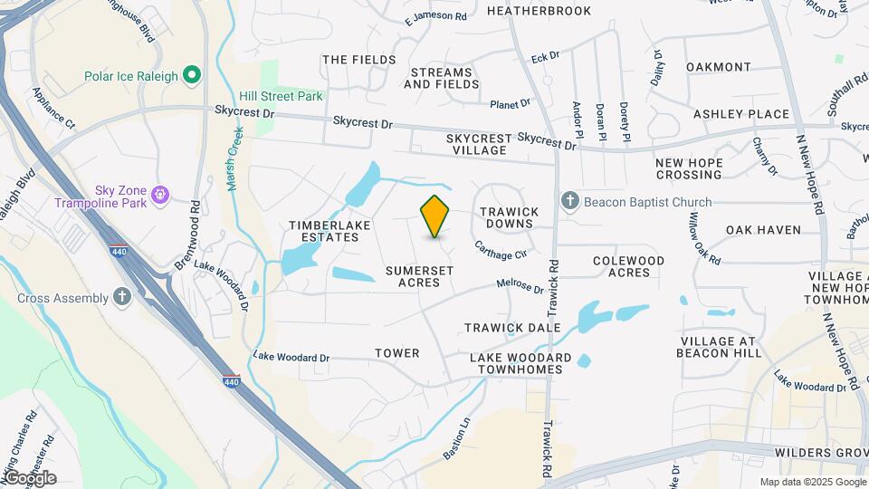 2117 Seneca Dr Map and Location Details