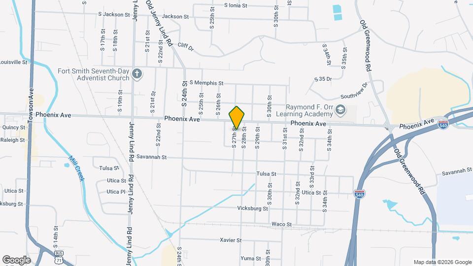 4715 S 27th St Map and Location Details