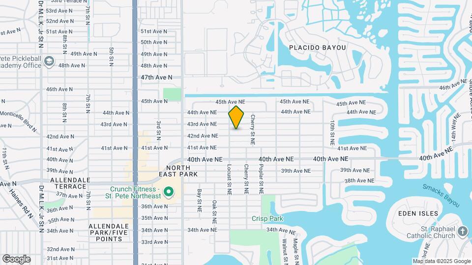 421 42nd Ave NE Mapa y Detalles de la Ubicación