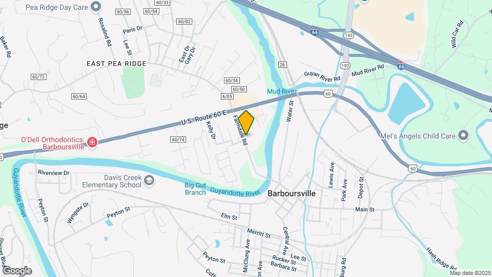 6466 Farmdale Rd Map and Location Details