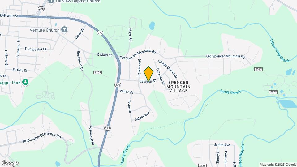 1419 Eastway Dr Map and Location Details