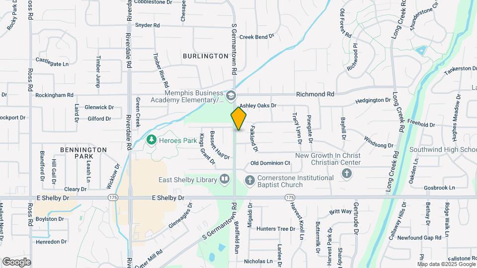 4520 S Germantown Rd Map and Location Details