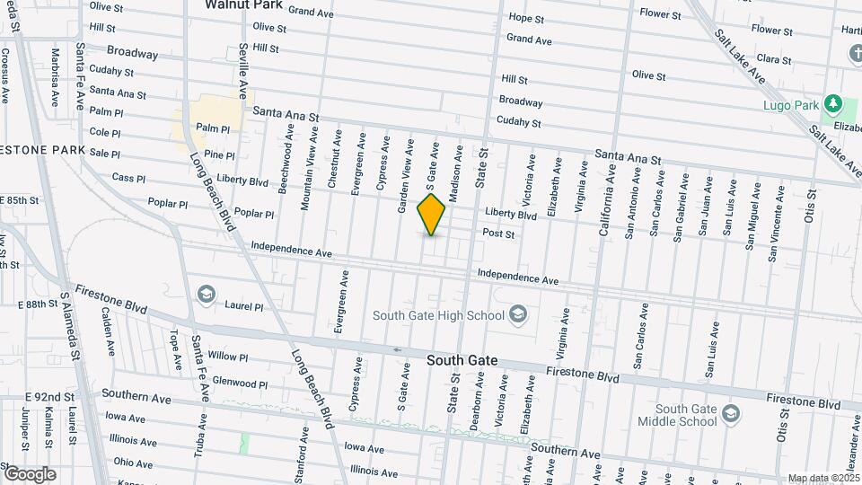 8452 Southgate Ave Map and Location Details