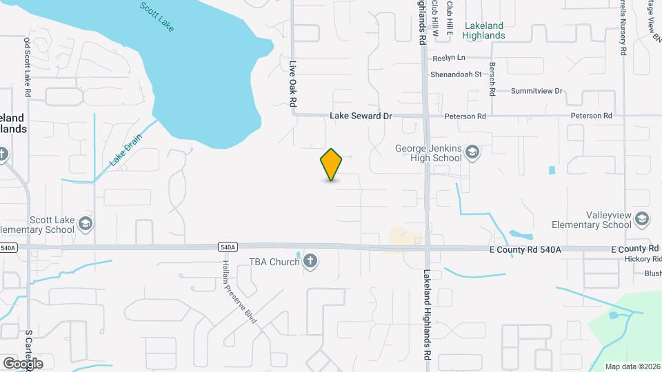 1904 High Glen Ct N Map and Location Details