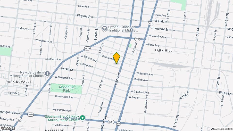 2117 W Burnett Ave Map and Location Details