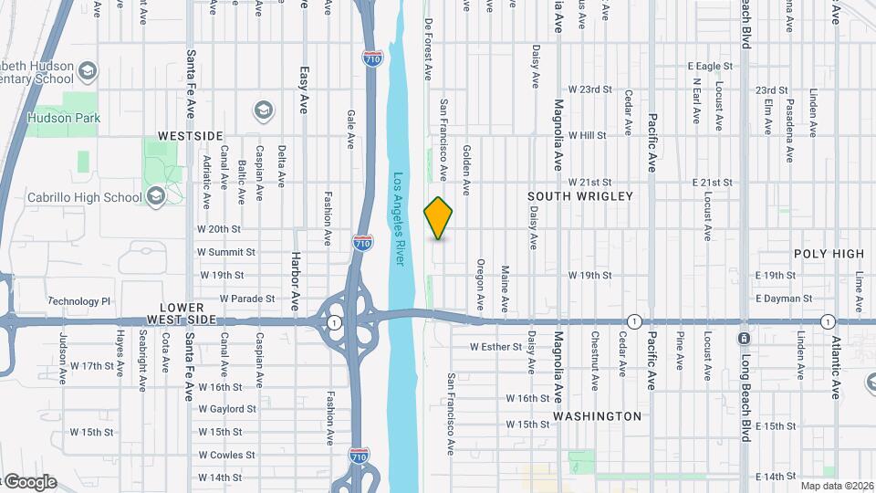 1957 San Francisco Ave Map and Location Details