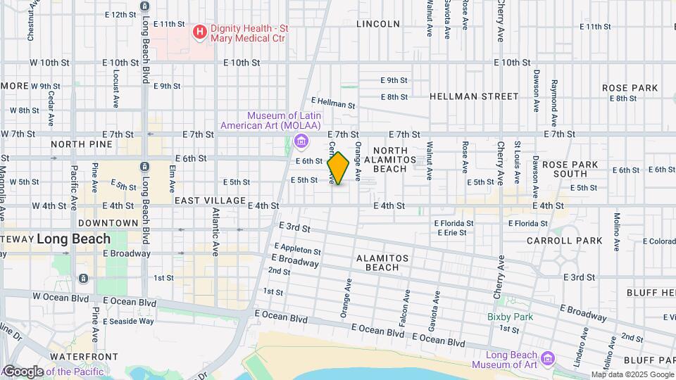 438-442 Cerritos Ave Mapa y Detalles de la Ubicación