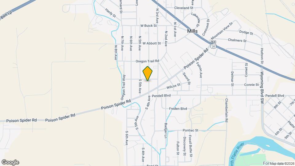 292 S 4th Ave Map and Location Details