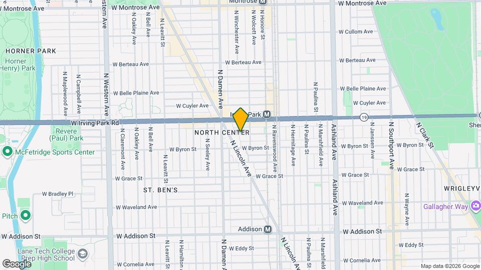 1931 W Larchmont Ave Map and Location Details