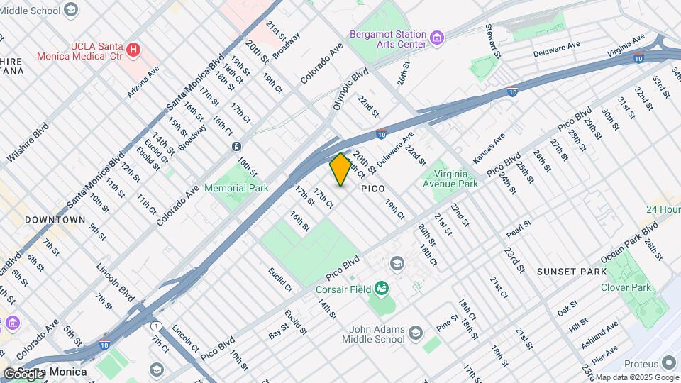 1837 18th St Mapa y Detalles de la Ubicación