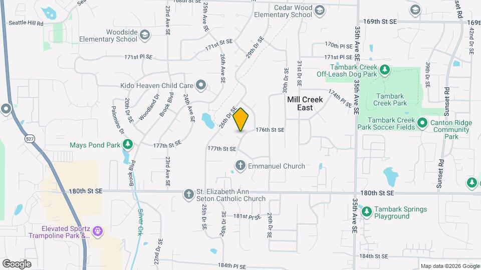 17614 28th Ave SE Mapa y Detalles de la Ubicación