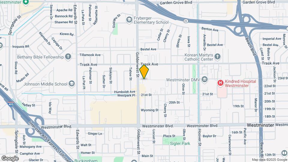 7042 Fenway Dr Map and Location Details