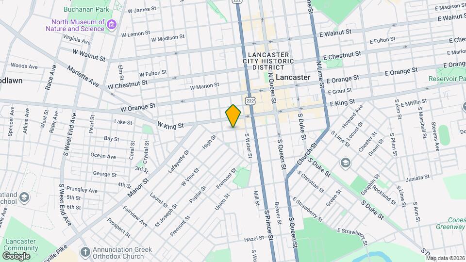 238 W Mifflin St Map and Location Details