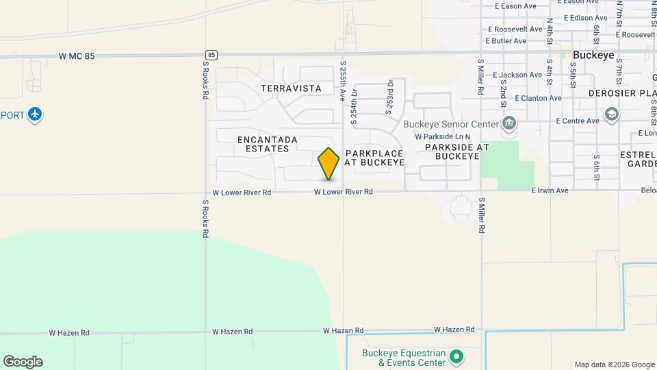 25541 W Milada Dr Map and Location Details