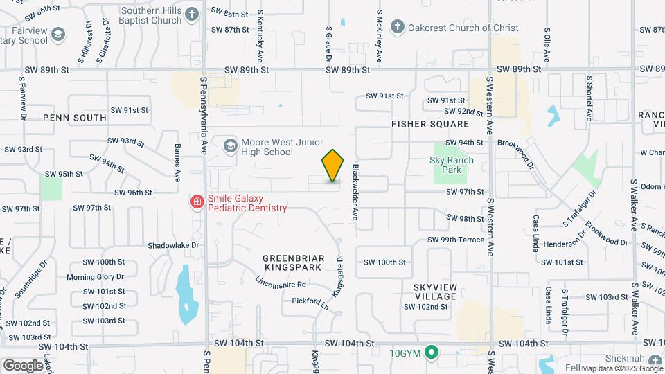 1305 SW 96th St Map and Location Details