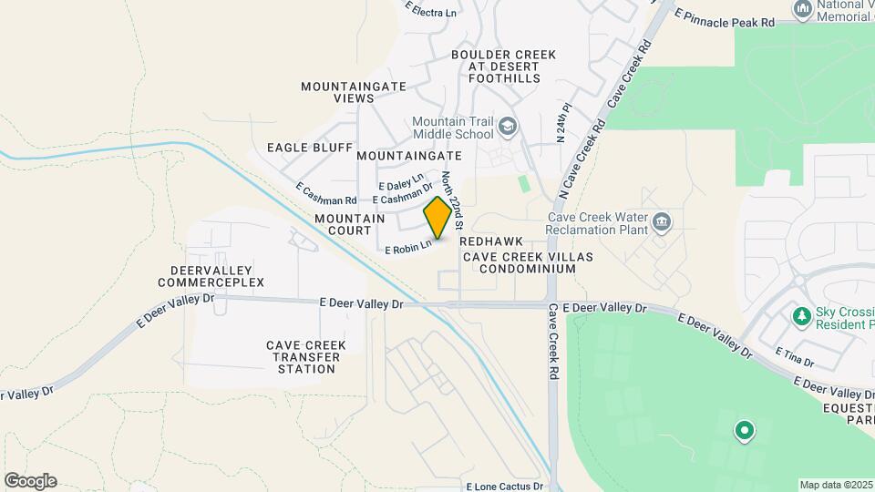 2147 E Robin Ln Map and Location Details