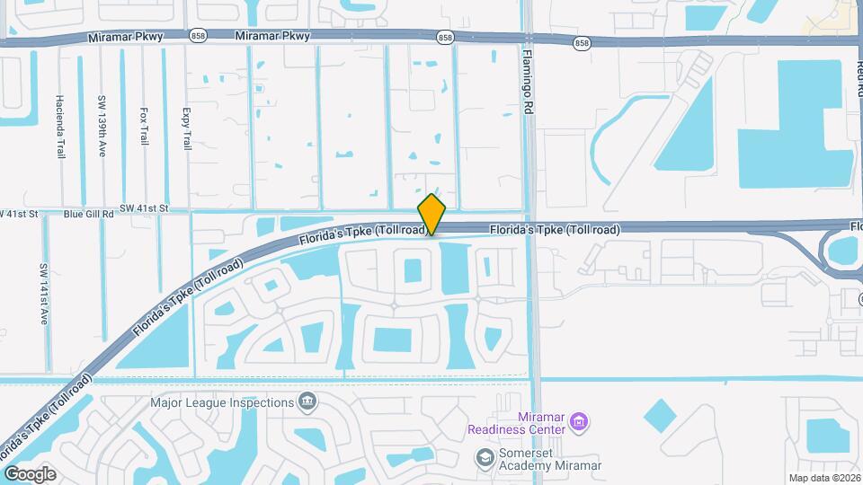 12611 SW 42nd St Mapa y Detalles de la Ubicación