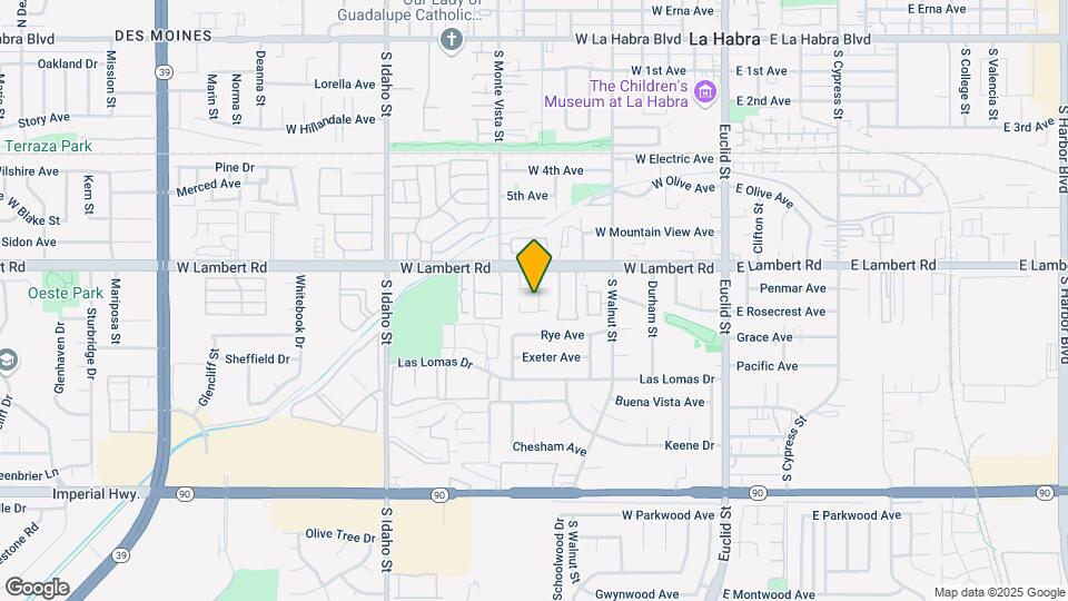 788 W Lambert Rd Map and Location Details