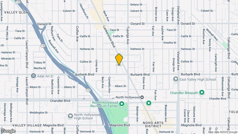5640 Farmdale Ave North Hollywood, CA 91601 Map and Location Details
