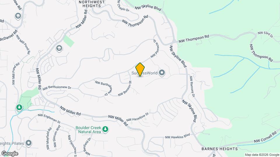 2436 NW Benson Ln Map and Location Details