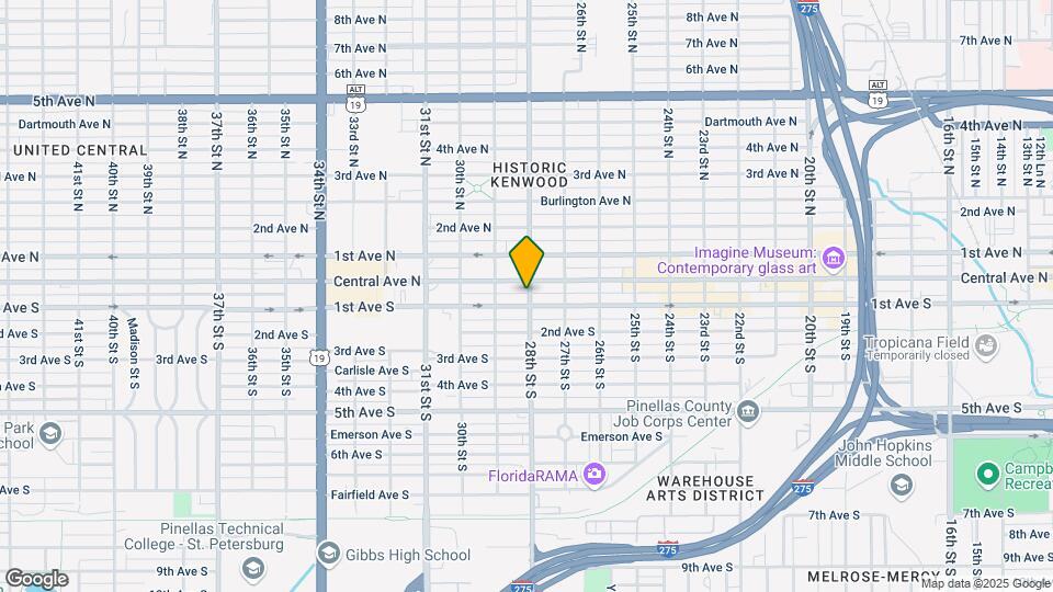 89 28th St S Map and Location Details
