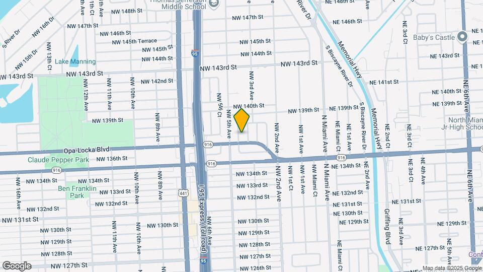 13725 NW 4th Pl-Unit -2 Map and Location Details