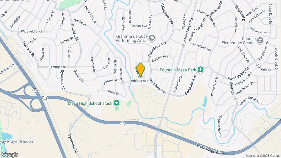 7383 Tilden St Map and Location Details