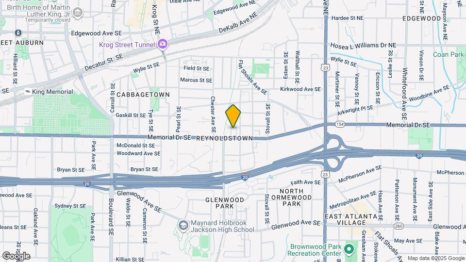920 Memorial Dr SE Map and Location Details