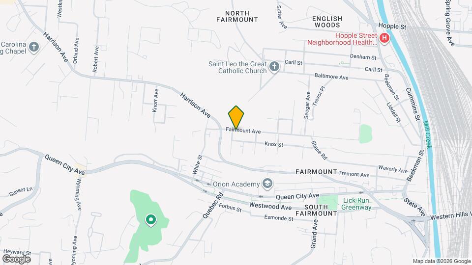 1937 Fairmount Ave Map and Location Details