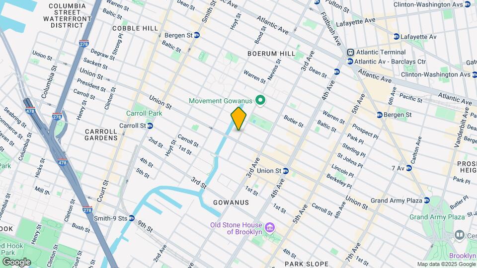 282 Nevins St Mapa y Detalles de la Ubicación