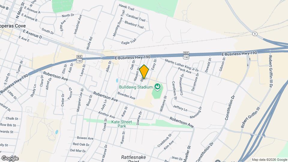 303 Ridge St Map and Location Details