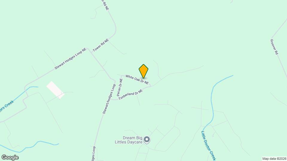 86 White Oak Dr NE Map and Location Details