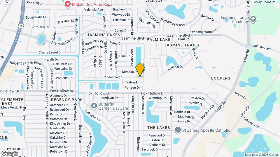 8018 Pineapple Ln Map and Location Details