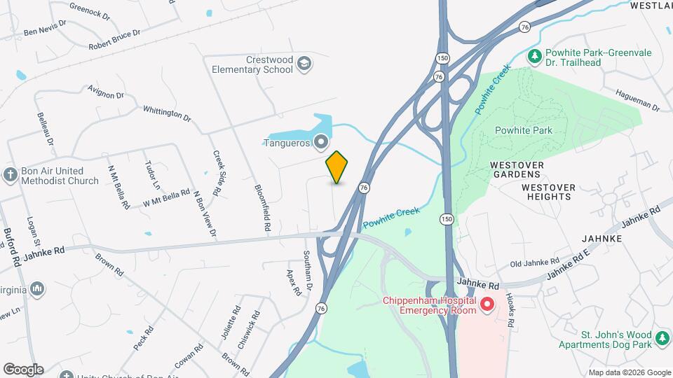 1511 Shadycrest Ln Map and Location Details