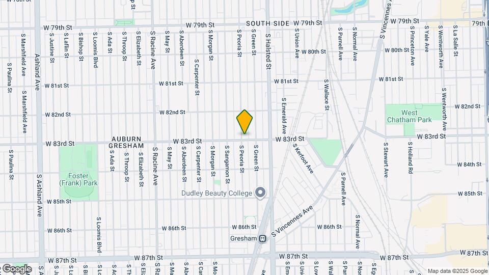 8259 S Peoria St Map and Location Details