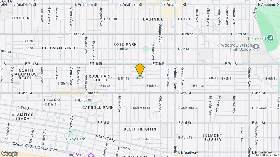 2930-2932 E 6th St Mapa y Detalles de la Ubicación