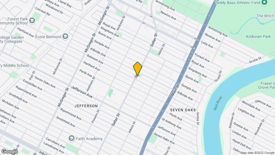 301 Belmont Av Map and Location Details