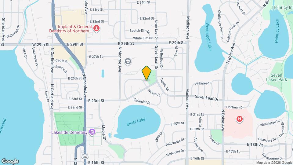 2482 Nyssa Dr Map and Location Details