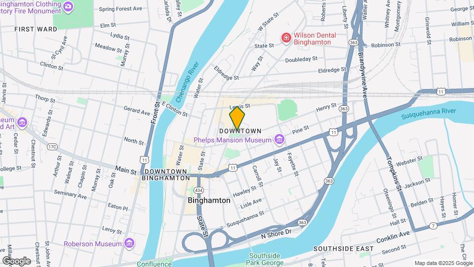 198 Chapin St Map and Location Details