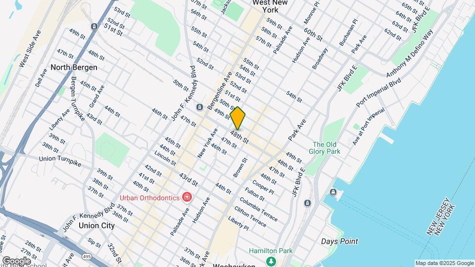216-218 48th St Map and Location Details