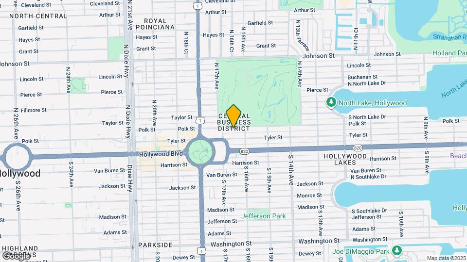 1628 Polk St Map and Location Details