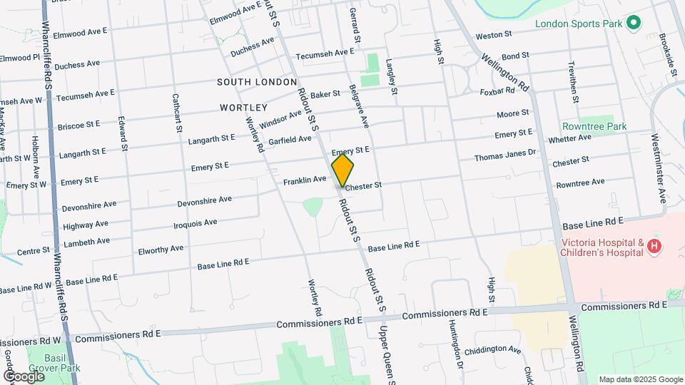 359 Ridout St S Map and Location Details