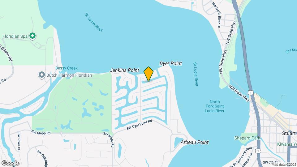 1425 SW Egret Way Map and Location Details