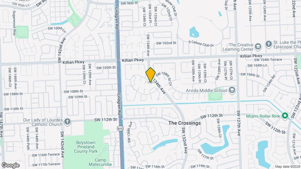 13416 SW 108th St Cir N Map and Location Details