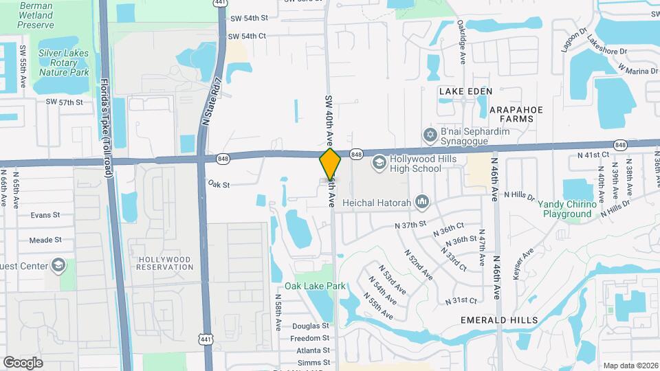 Emerald Place Rental Apts Map and Location Details