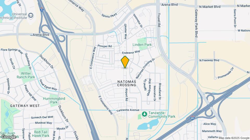 3800 Firestar Way Map and Location Details